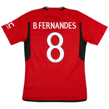 2023-24 Manchester United Home Shirt B.Fernandes #8 - 8/10 - (M)