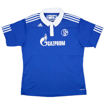2010-12 Schalke Home Shirt - 9/10 - (Women's XL)