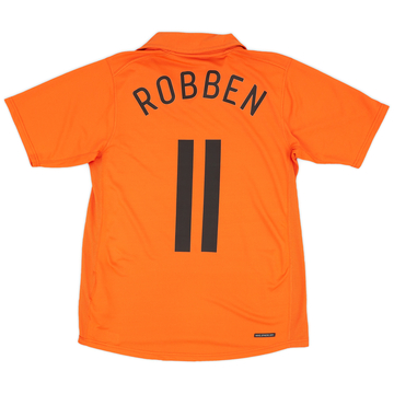 2006-08 Netherlands Home Shirt Robben #11 - 9/10 - (S)