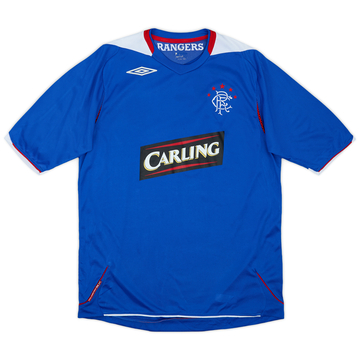 2006-07 Rangers Home Shirt - 6/10 - (M)