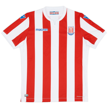 2018-19 Stoke City Home Shirt - 7/10 - (L.Boys)