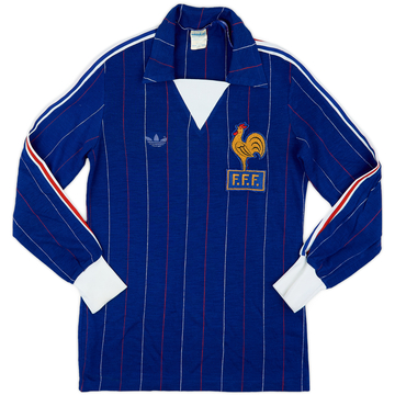 1980-82 France Home L/S Shirt - 8/10 - (S)