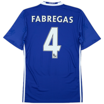 2016-17 Chelsea Player Issue Home Shirt Fabregas #4 (XS)