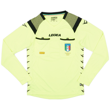 2019-20 Italy Legea Referee L/S Shirt - 8/10 - (M)