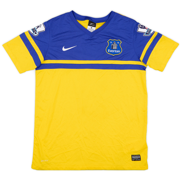 2013-14 Everton Away Shirt Lukaku #17 - 6/10 - (XL.Boys)