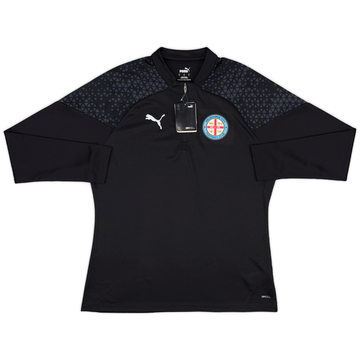 2023-24 Melbourne City Puma 1/4 Zip Training Top