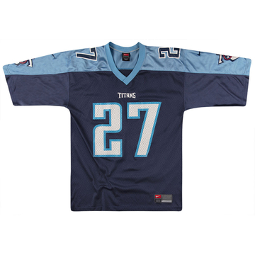 1999-00 Tennessee Titans George #27 Nike Jersey (Home) M