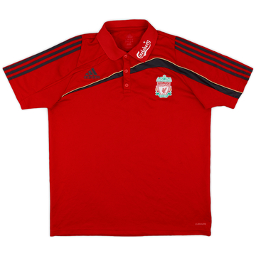 2009-10 Liverpool adidas Polo Shirt - 8/10 - (XL)