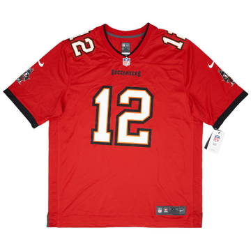 2020-22 Tampa Bay Buccaneers Brady #12 Nike Game Home Jersey (XL)