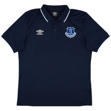 2018-19 Everton Umbro Polo Shirt - 9/10 - (L)
