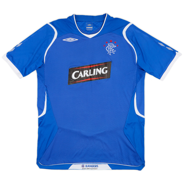 2008-09 Rangers Home Shirt - 6/10 - (L)