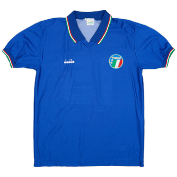 1986-88 Italy Home Shirt #15 (Baggio) - 6/10 - (M)