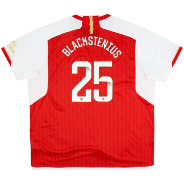 2023-24 Arsenal Home Shirt Blackstenius #25 (Unisex 3XL)