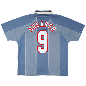 1996-97 England Away Shirt Shearer #9 - 7/10 - (XL)