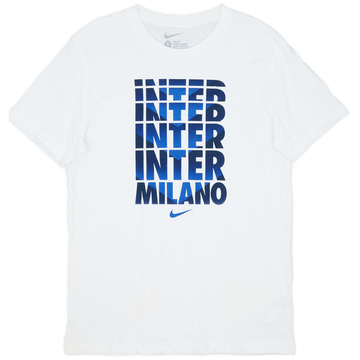 2014-15 Inter Milan Nike Graphic Tee - 9/10 - (L)