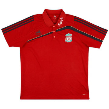 2009-10 Liverpool adidas Polo Shirt - 8/10 - (XL)