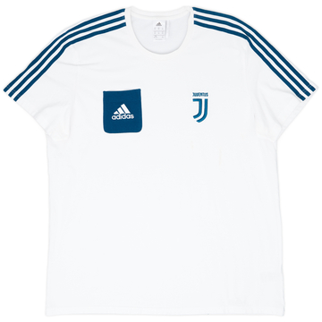 2017-18 Juventus adidas Cotton Tee - 8/10 - (XXL)