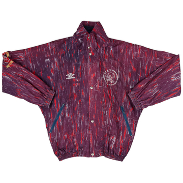 1991-93 Ajax Umbro Track Jacket - 8/10 - (L)