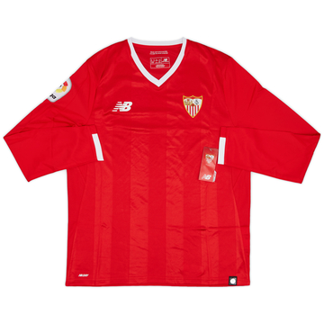 2017-18 Sevilla Away L/S Shirt (M)