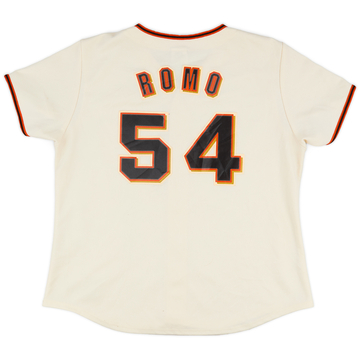 2009-16 San Francisco Giants Romo #54 Majestic Home Jersey Womens - 7/10 - (XL)