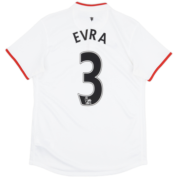2012-14 Manchester United Away Shirt Evra #3 - 8/10 - (Women's M)
