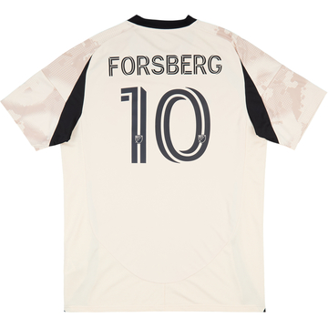 2025-26 New York Red Bulls Away Shirt Forsberg #10