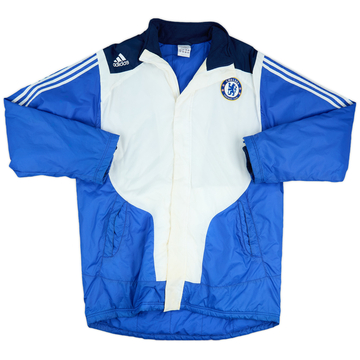 2007-08 Chelsea adidas Padded Bench Coat - 7/10 - (L)