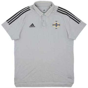 2019-20 Northern Ireland adidas Polo Shirt - 9/10 - (L)