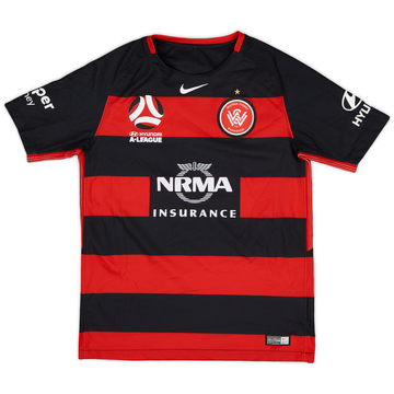 2017-18 Western Sydney Wanderers Home Shirt - 8/10 - (L.Boys)