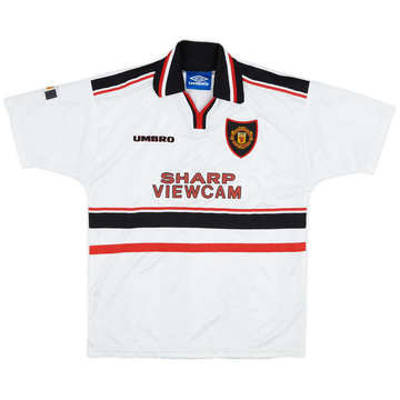 1997-99 Manchester United Away Shirt - 7/10 - (L.Boys)
