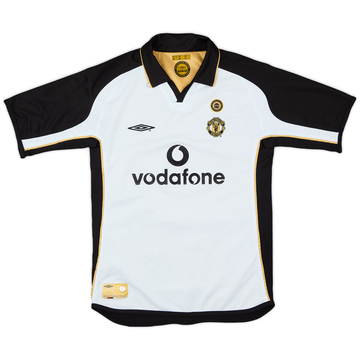 2001-02 Manchester United Centenary Away/Third Shirt - 8/10 - (M.Boys)