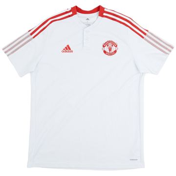 2021-22 Manchester United Polo Shirt - 7/10 - (L)