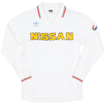 1989-90 Yokohama Marinos Away L/S Shirt - 4/10 - (S)