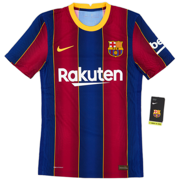 2020-21 Barcelona Authentic Home Shirt (XS)