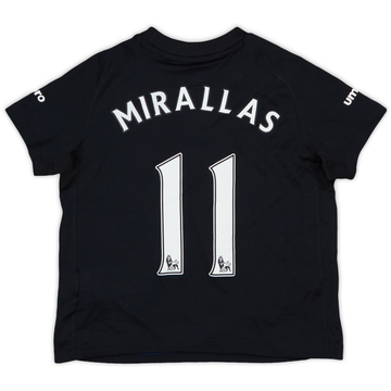 2014-15 Everton Away Shirt Mirallas #11 - 5/10 - (4-5 Years)
