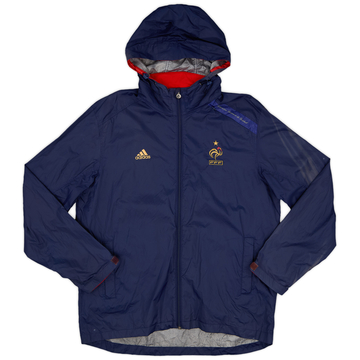 2010-11 France adidas Hooded Rain Jacket - 7/10 - (L)