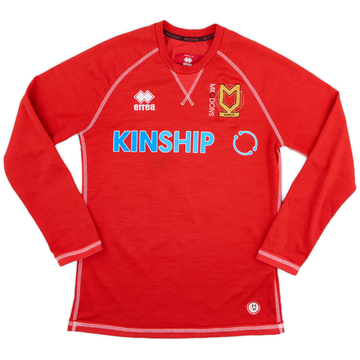 2016-17 MK Dons Away L/S Shirt #17 - 9/10 - (M)