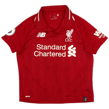 2018-19 Liverpool Home Shirt - 6/10 - (XS.Boys)