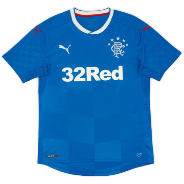 2016-18 Rangers Home Shirt - 5/10 - (M)