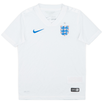2014-15 England Home Shirt - 9/10 - (7-8 Years)