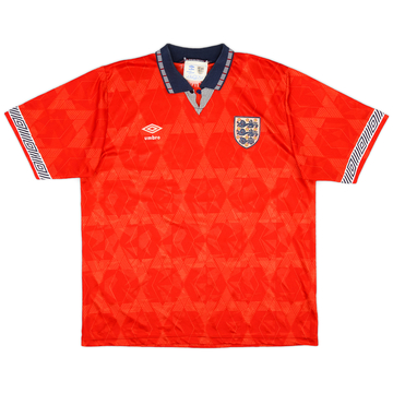 1990-93 England Away Shirt - 8/10 - (L)