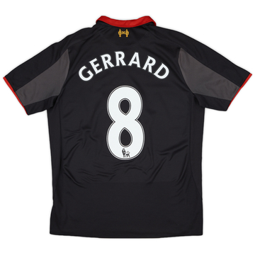 2014-15 Liverpool Third Shirt Gerrard #8 - 6/10 - (S)