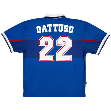 1997-99 Rangers Home Shirt Gattuso #22 - 8/10 - (XXL)