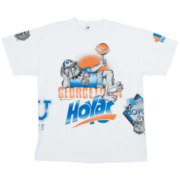1991-92 Georgetown Hoyas Bulletin Athletic Tee - 9/10 - (One Size)