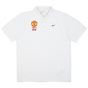 2014-15 Manchester United Nike Travel Polo Shirt - 8/10 - (L)