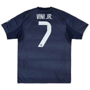 2025-26 Real Madrid Away Shirt Vini Jr. #7