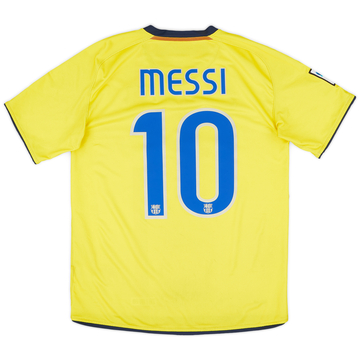 2008-10 Barcelona Away Shirt Messi #10 - 7/10 - (S)