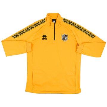 2016-17 Port Vale Errea 1/4 Zip Training Top - 8/10 - (XS)