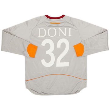 2006-07 Roma GK Shirt Doni #32 - 7/10 - (XL.Boys)