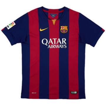 2014-15 Barcelona Home Shirt - 8/10 - (XL.Boys)